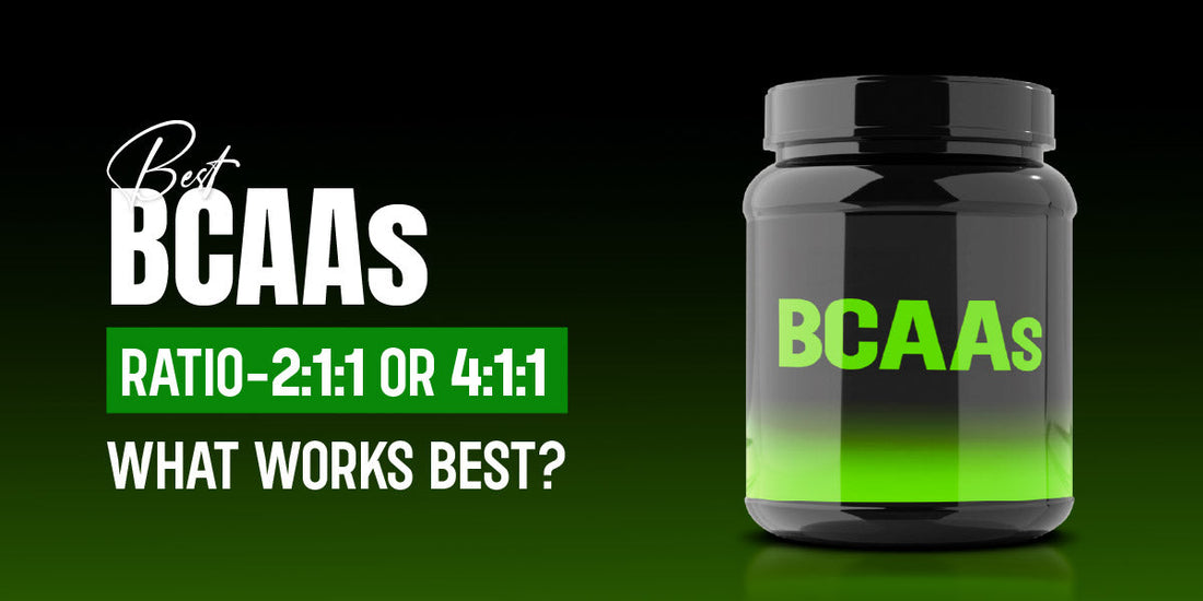 BCAA supplement comparison 2:1:1 vs 4:1:1 for muscle growth and recovery