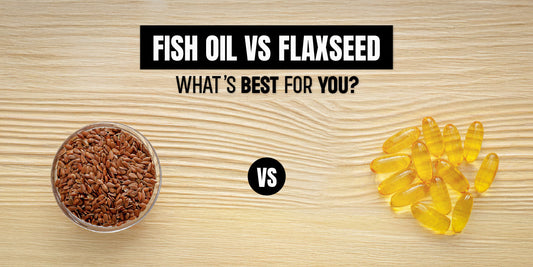 Fish Oil capsules vs Flaxseed – Compare top omega-3 sources for heart, brain & joint health | Bolt Nutrition