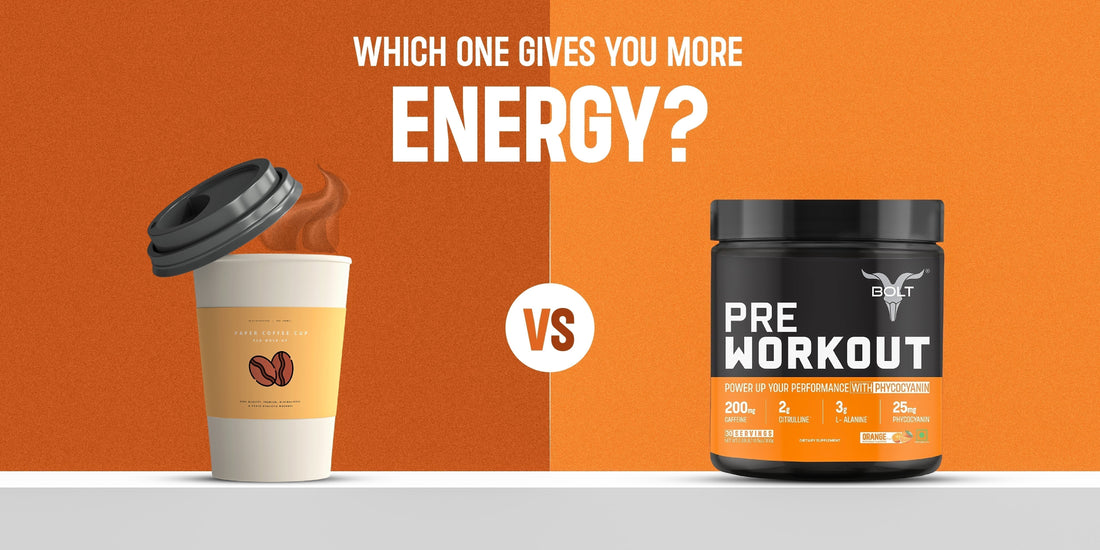 Pre-Workout vs. Coffee: Which One Gives You More Energy?