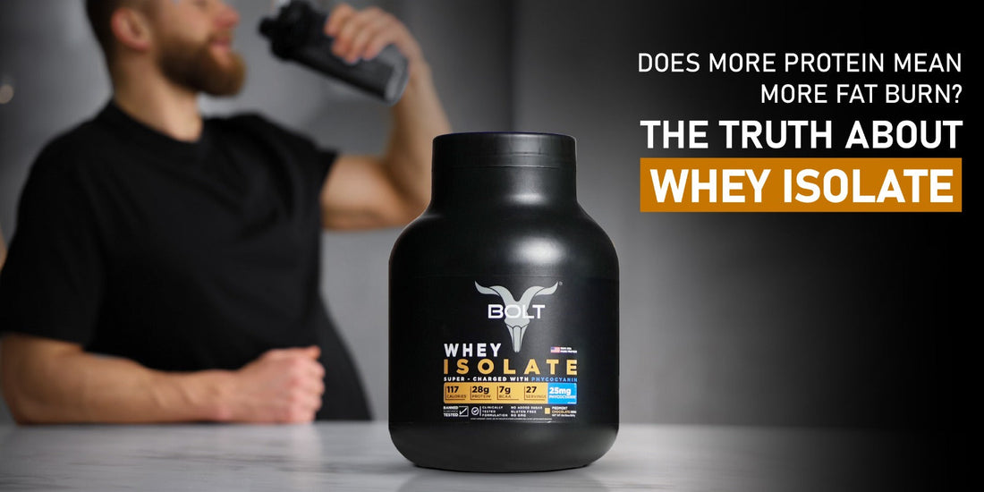 Does More Protein Mean More Fat Burn? whey isolate