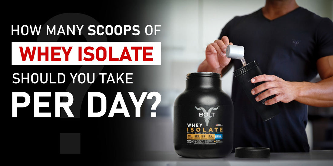 How Many Scoops of Whey Isolate Should You Take Per Day?