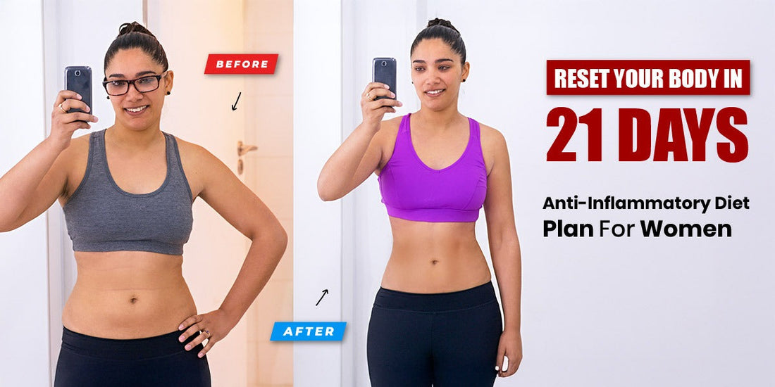 Reset your body in 21 days – women’s before and after fitness and diet results