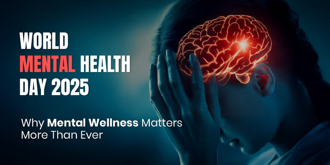 World Mental Health Day 2025 awareness poster