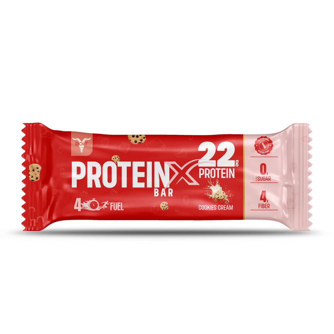 Cookie & Cream, whey protein bar
