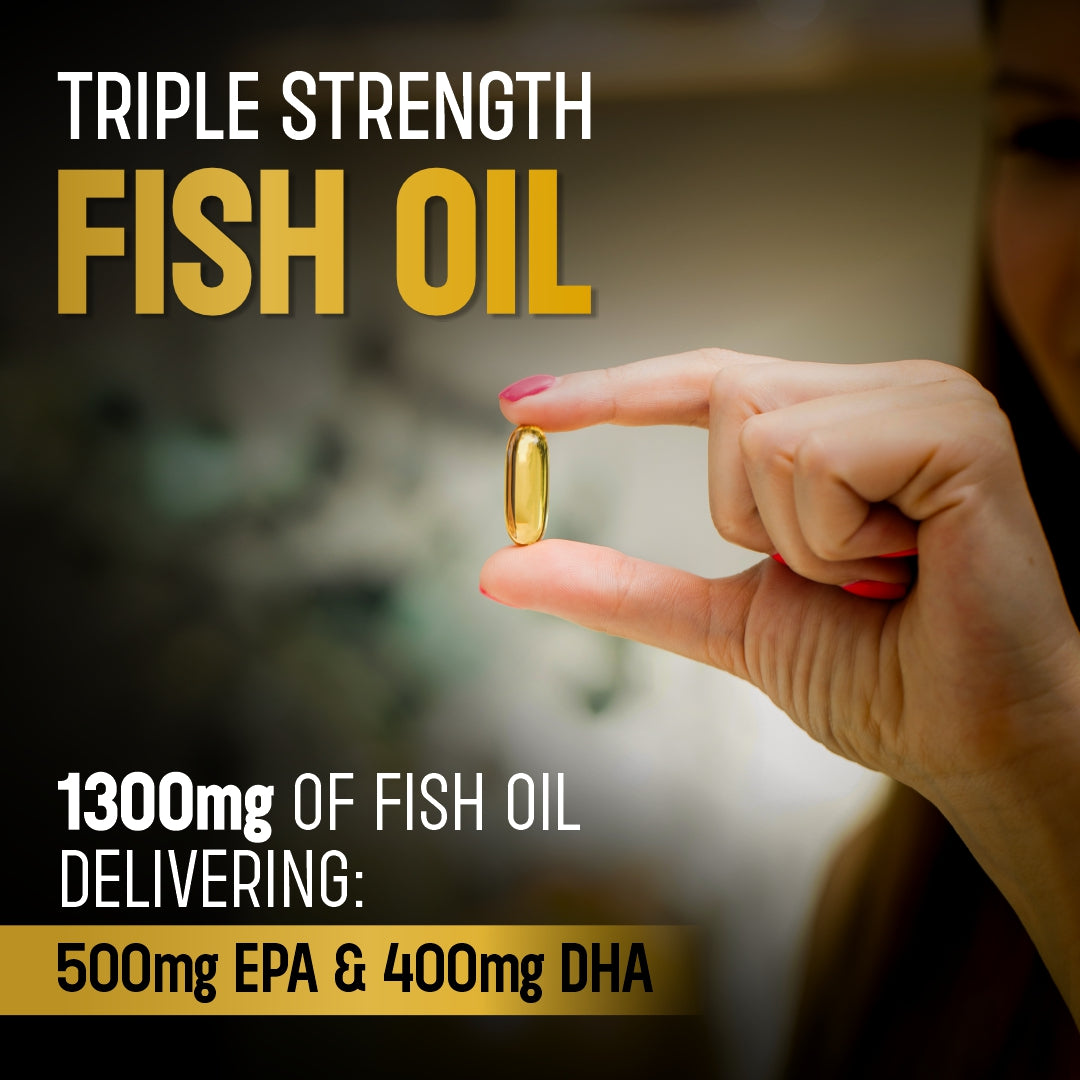 Triple strength fish oil, 30 Count