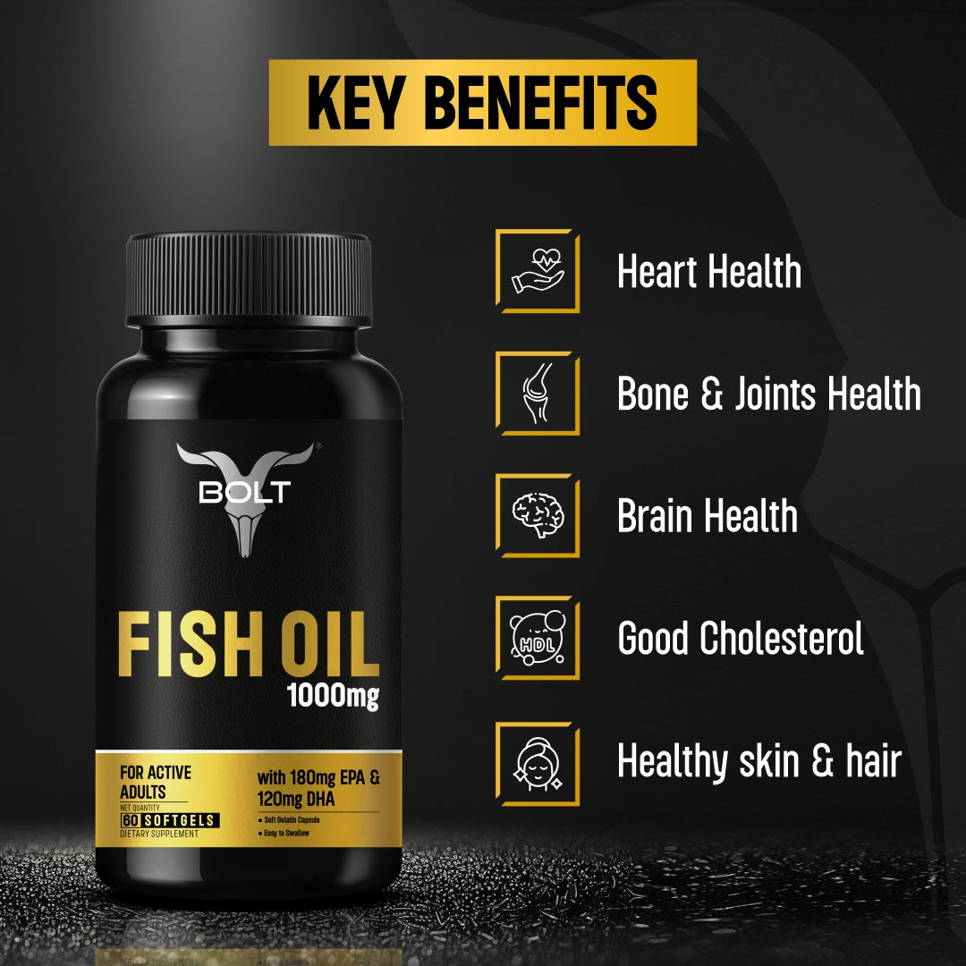 60 count, Fish oil for Men