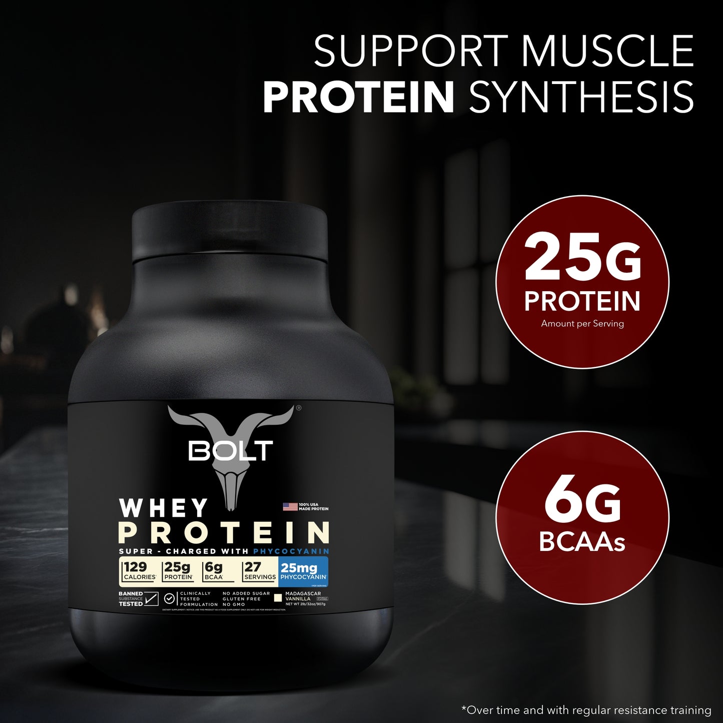 Madagascar Vanilla, whey protein