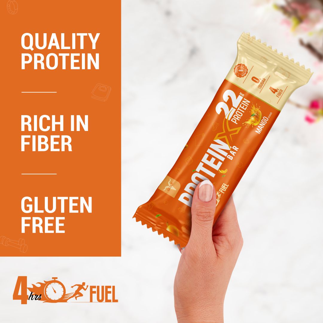 Mango Crunch, gluten free protein bars