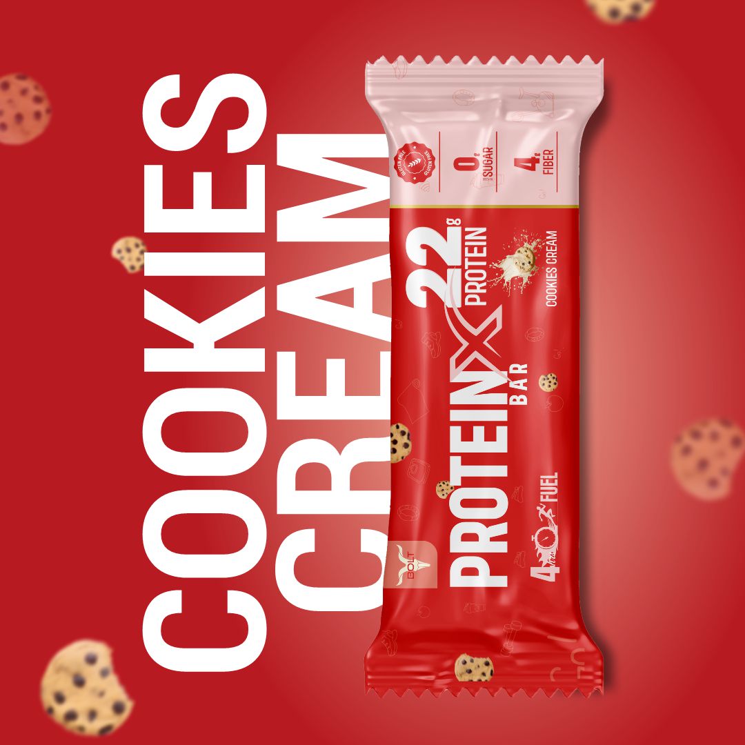 Cookie & Cream, best quality protein bars