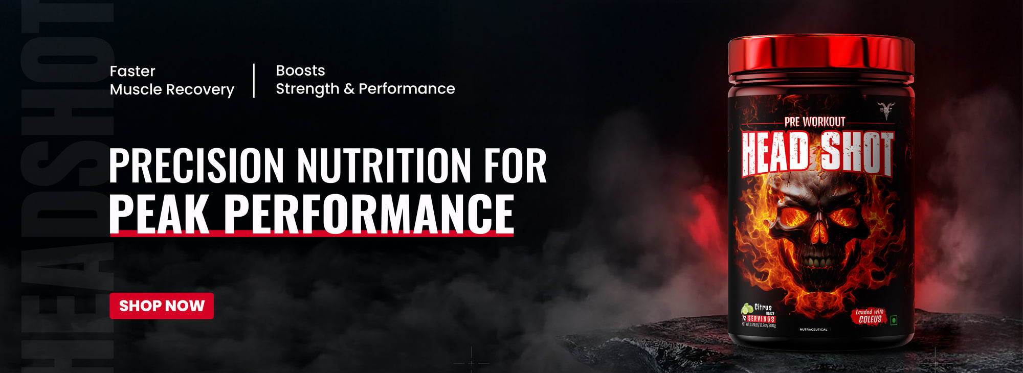 Bolt Headshot Pre Workout: Precision nutrition for peak performance