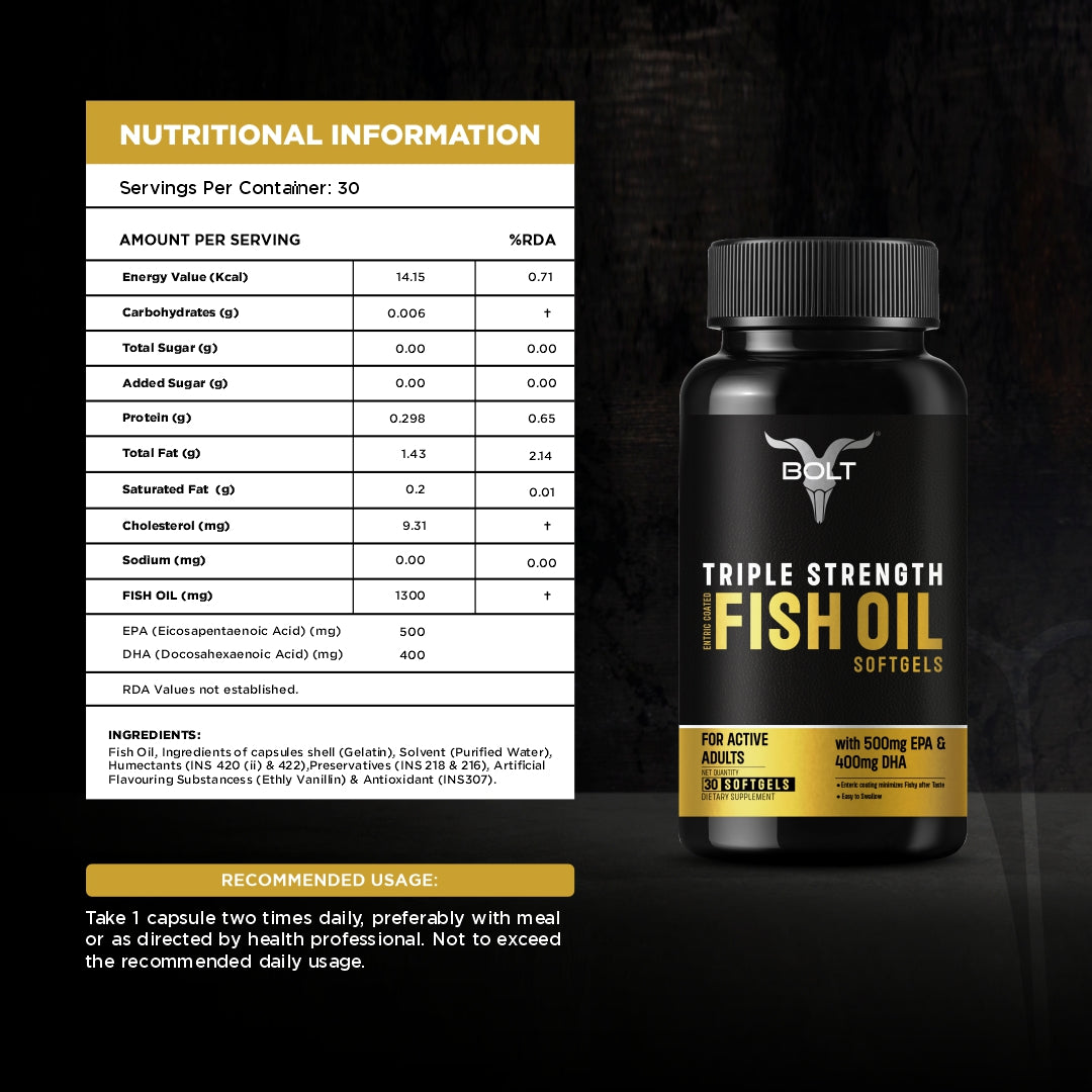 fish oil capsules