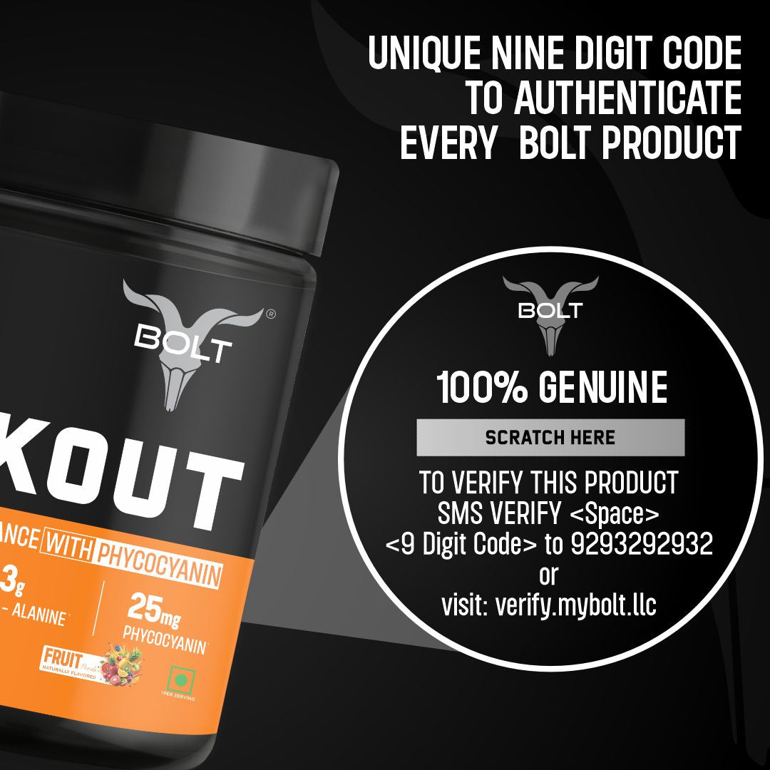 fruit punch, bolt nutrition pre workout