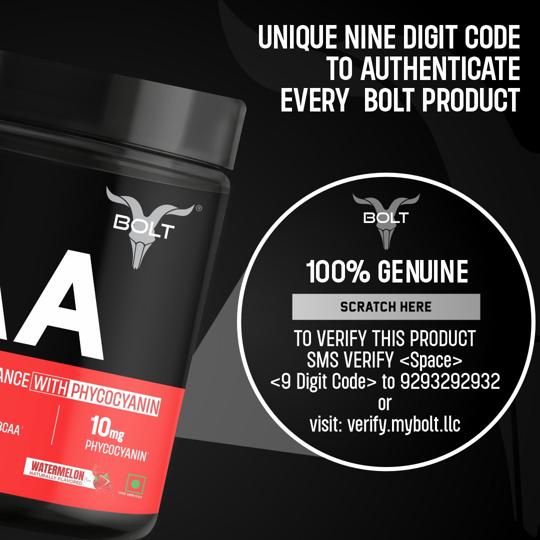 watermelon, Bolt nutrition EAA