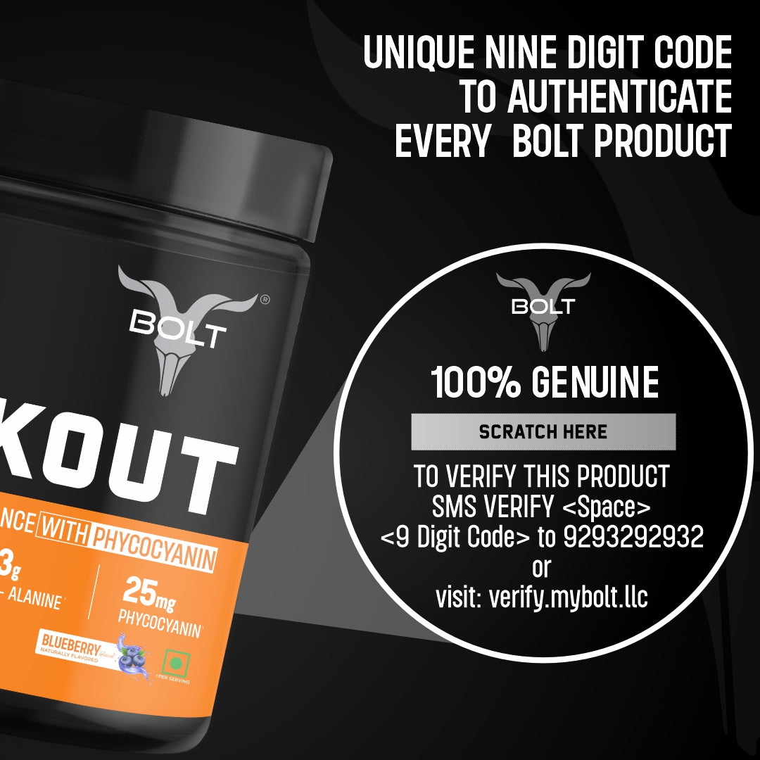 Blueberry, pre workout powder