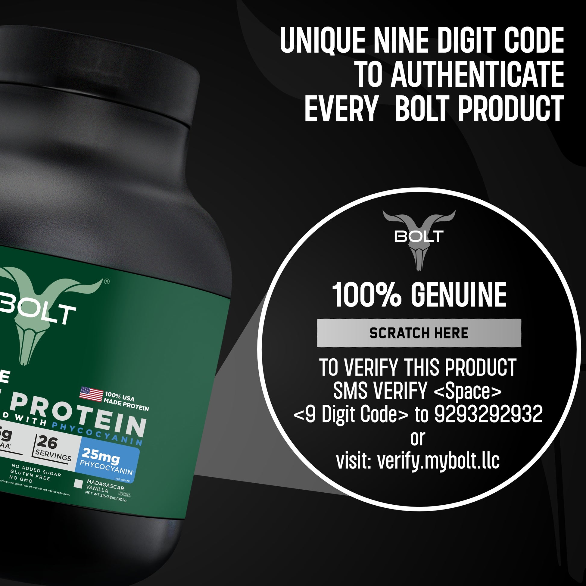 Madagascar Vanilla, plant based protein