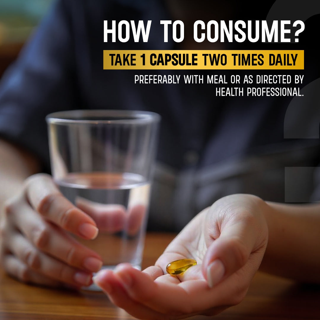 How to consume fish oil capsules, 30 Count