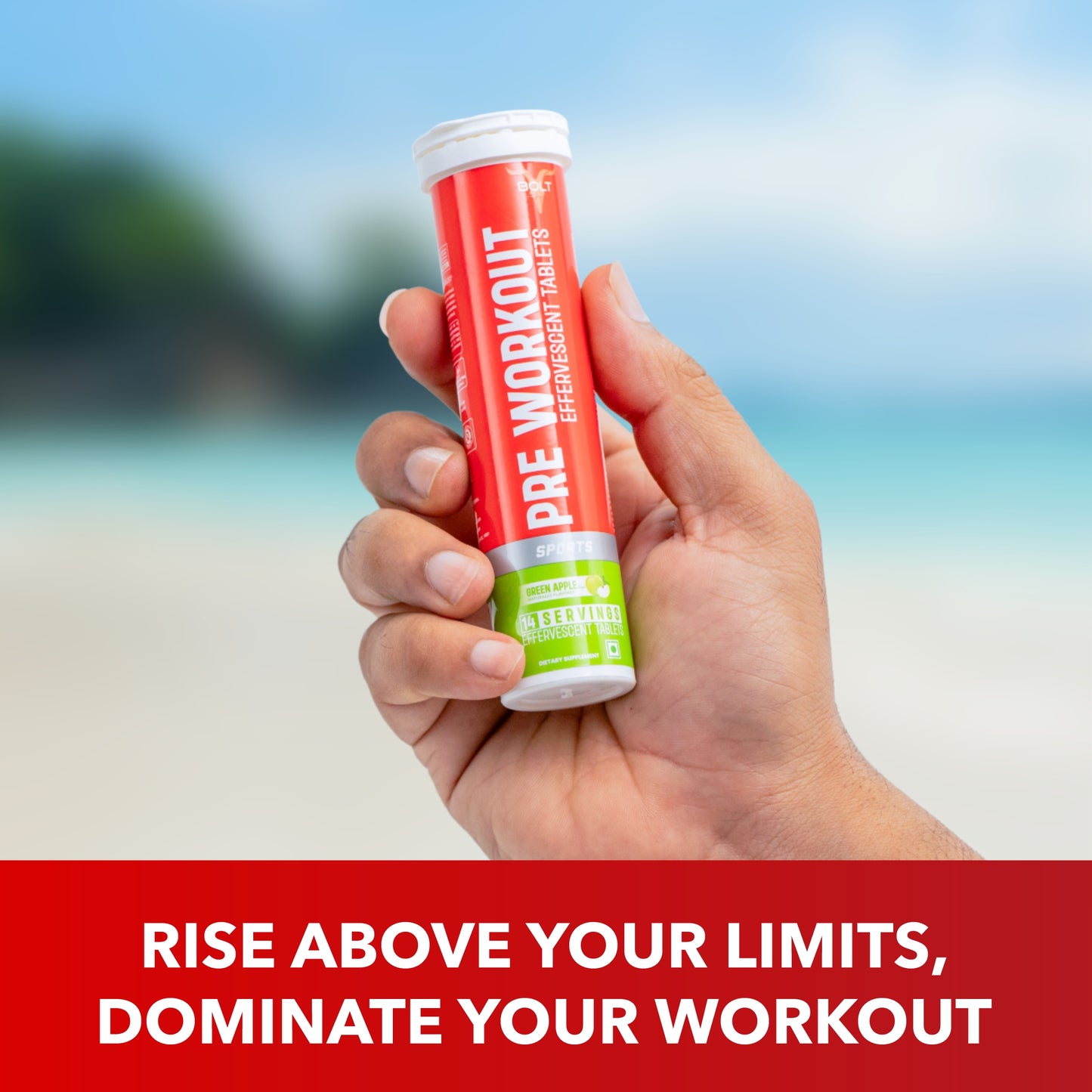green apple smash, bolt pre workout tablets