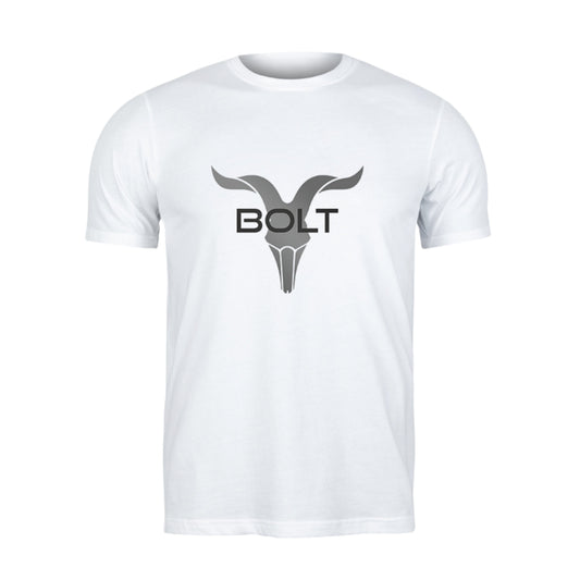 Bolt Nutrition Essential Gym T-Shirt White gym t-shirt, Xxl ,L , Xl ,M