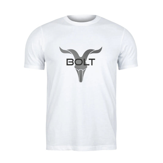 Bolt Nutrition Essential Gym T-Shirt White gym t-shirt, Xxl ,L , Xl ,M