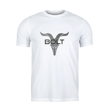 Bolt Nutrition Essential Gym T-Shirt White gym t-shirt, Xxl ,L , Xl ,M