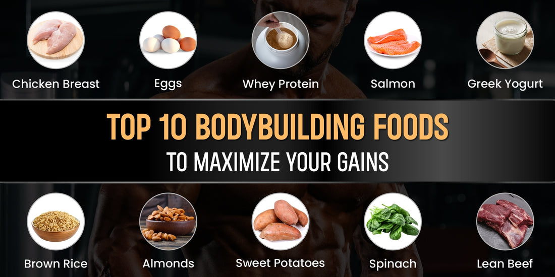 Top 10 Bodybuilding Foods