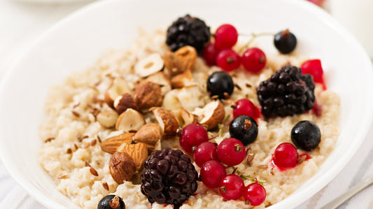 Baked Berry Bolt Whey Protein Oatmeal Recipe