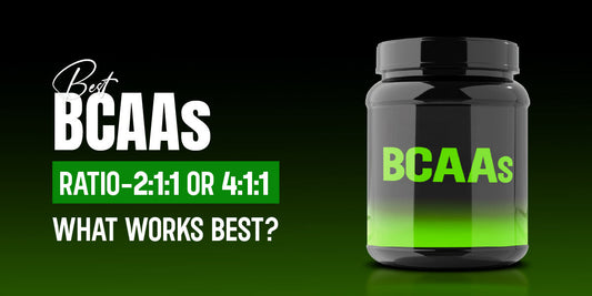 BCAA supplement comparison 2:1:1 vs 4:1:1 for muscle growth and recovery