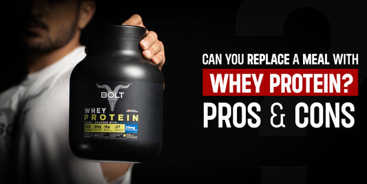 Can You Replace a Meal with Whey Protein? Pros & Cons