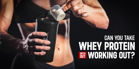 Can You Take Whey Protein Without Working Out