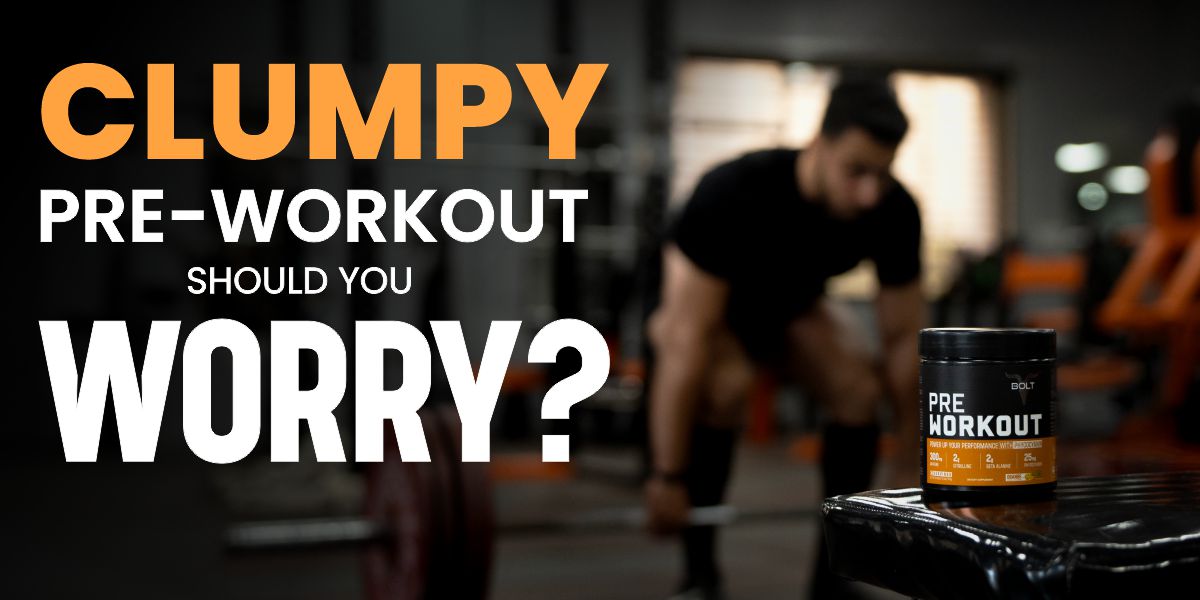 Clumpy Pre-Workout Explained: Should You Worry and How to Fix It