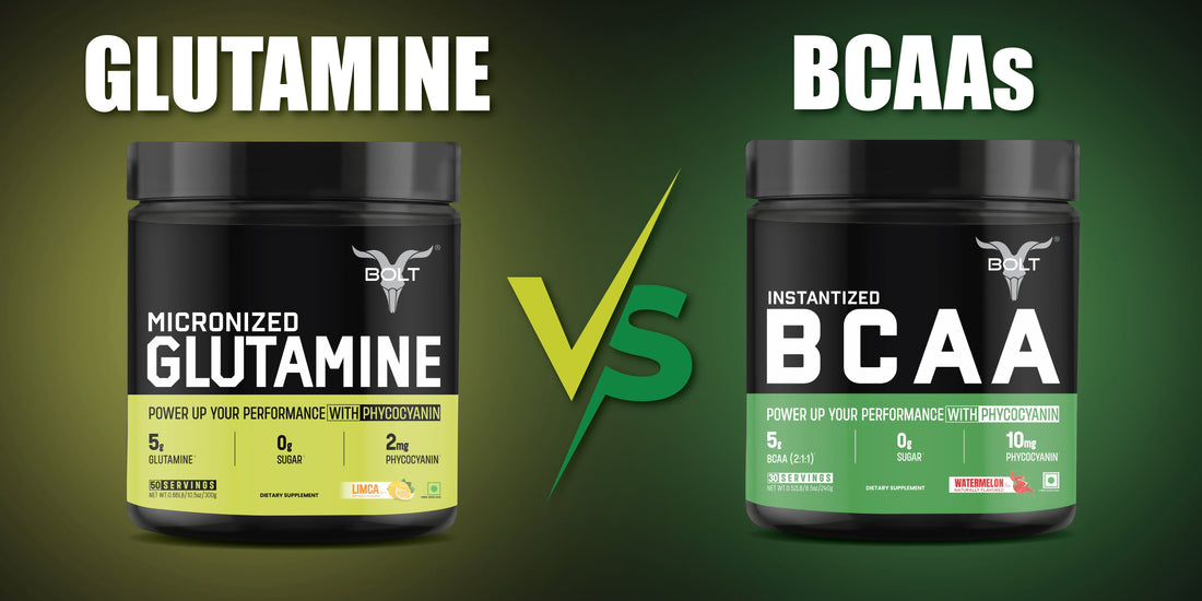 Glutamine vs BCAAs: Which Supplement Should You Take for Better Recovery & Performance?