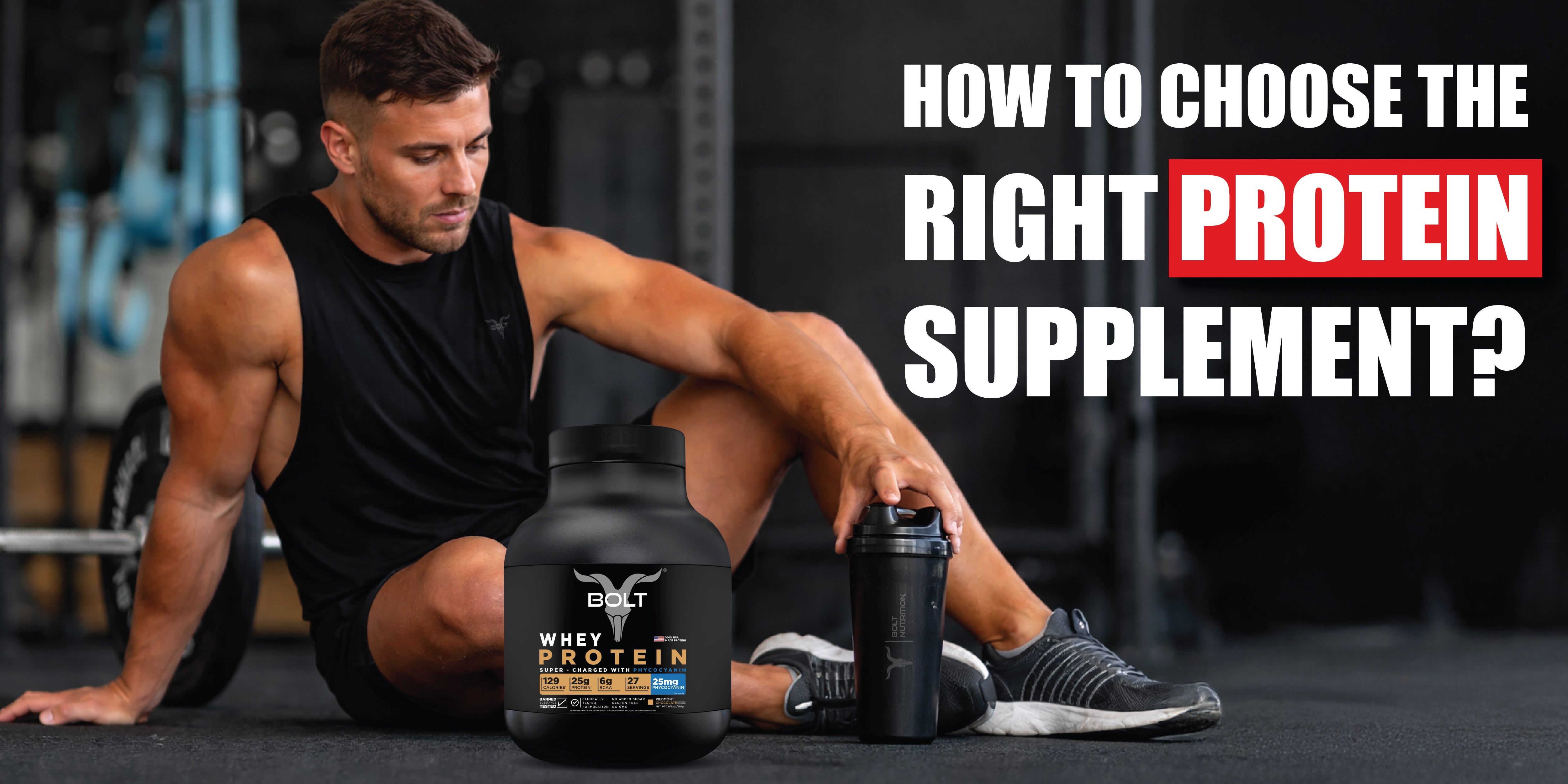 How to Choose the Right Protein Supplement for Muscle Gain & Fat Loss