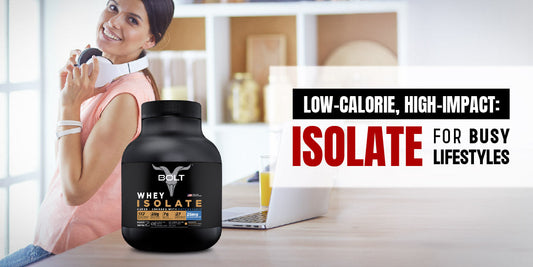 Low-Calorie, High-Impact: Whey Isolate for Busy Lifestyles