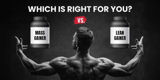 Difference between Mass Gainer and Lean Gainer for muscle growth, weight gain, and lean bulking explained