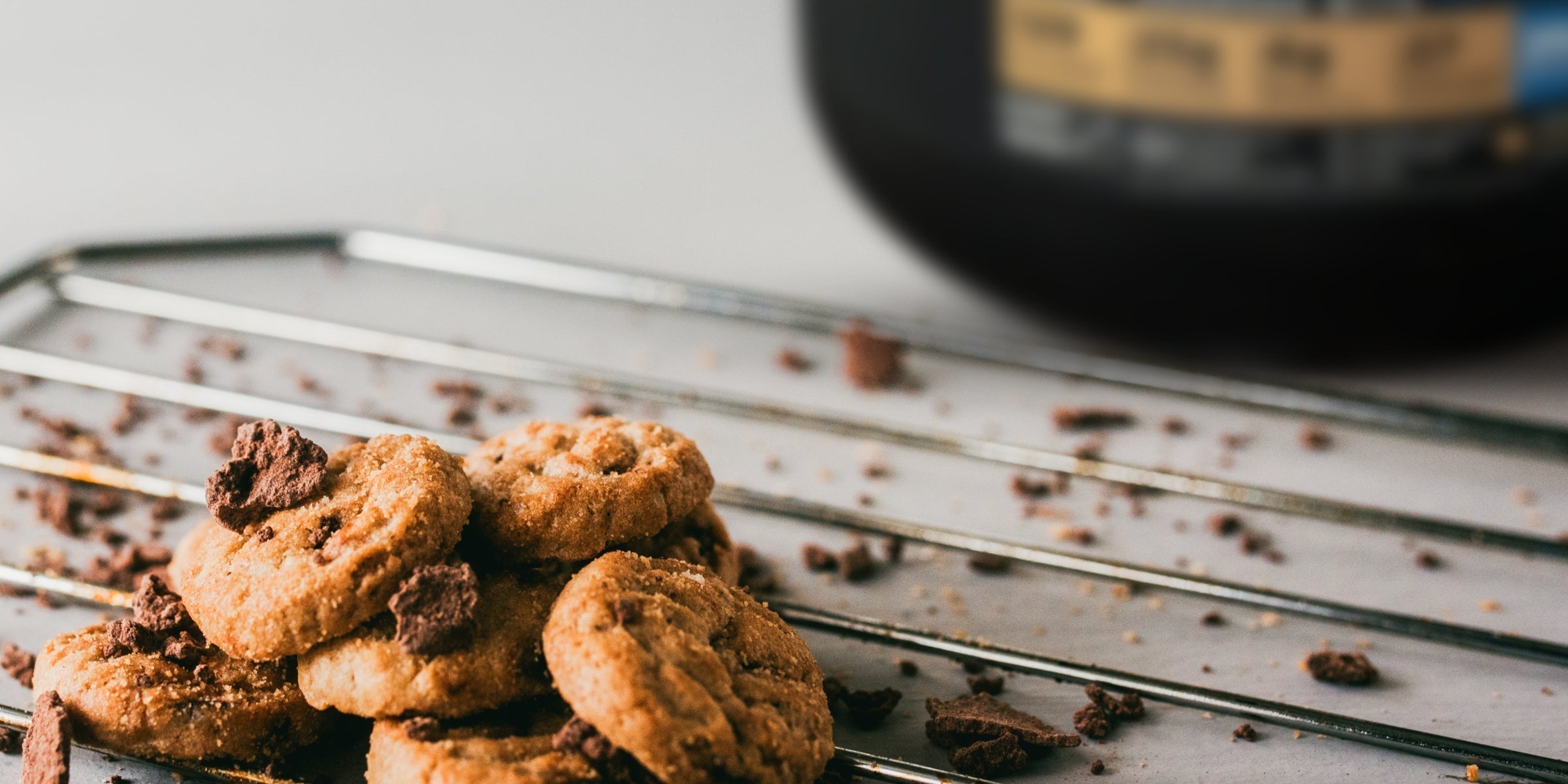 No Bake Whey Protein Cookies