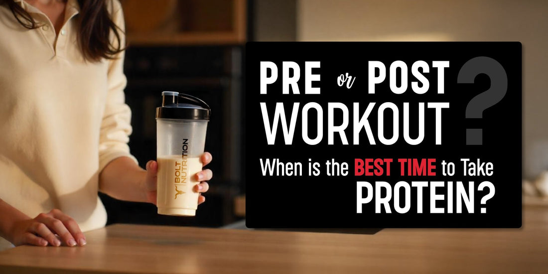 Pre-Workout or Post-Workout? When is the best time to take whey protein isolate and concentrate?
