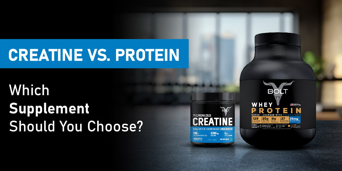 Creatine vs. Protein: Which Supplement Should You Choose?