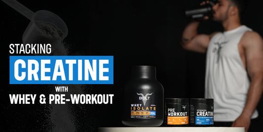 How to Stack Creatine With Whey & Pre-Workout