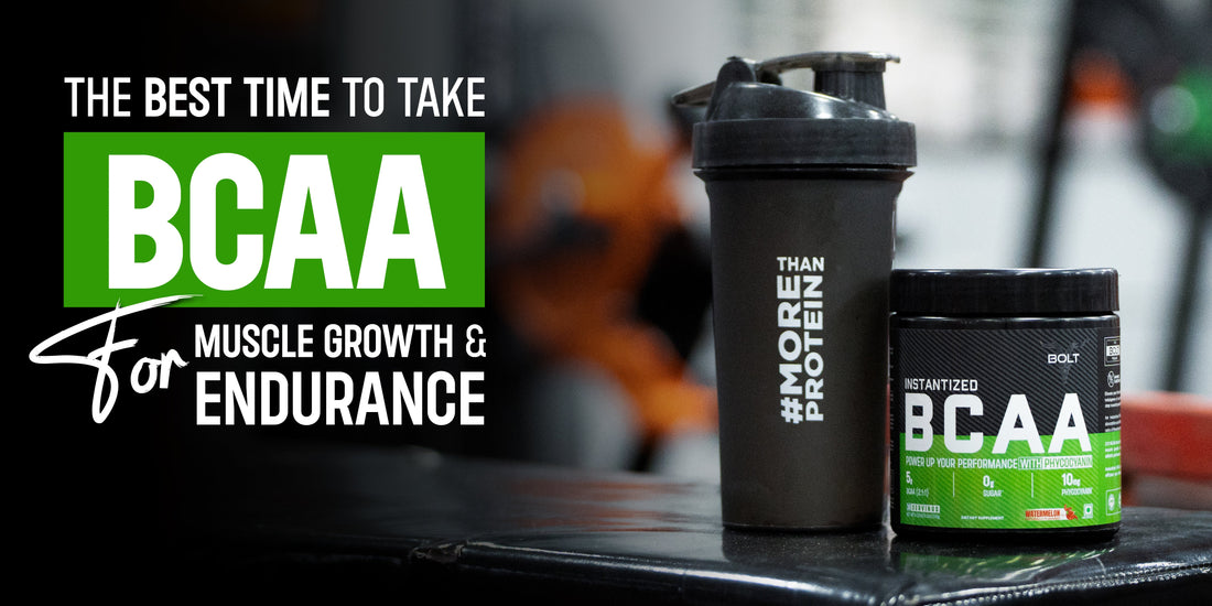 The Best Time to Take BCAA for Muscle Growth & Endurance