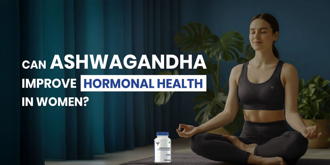 Yoga meditation and Ashwagandha supplement for hormone balance