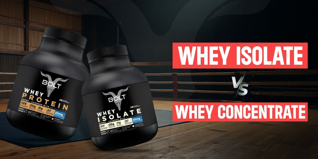Whey Isolate vs Whey Concentrate: Which One Is Better for You?