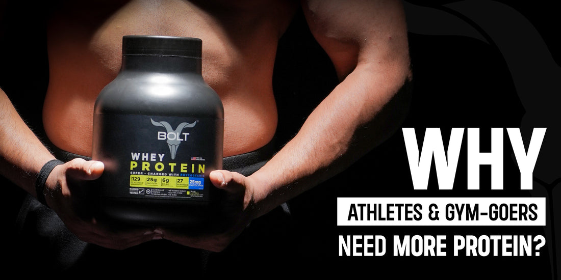 Why Athletes & Gym-Goers Need More Protein