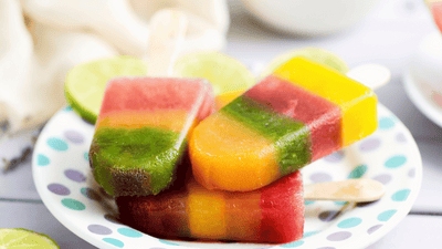 A refreshing and healthy snack to enjoy on a hot summer day, try making these Amino Energy Ice Pops