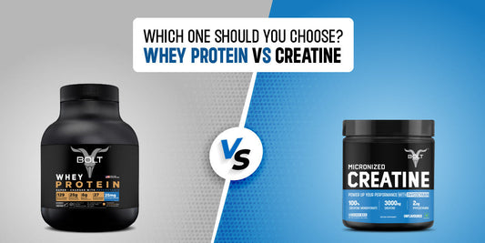 Whey Protein vs. Creatine