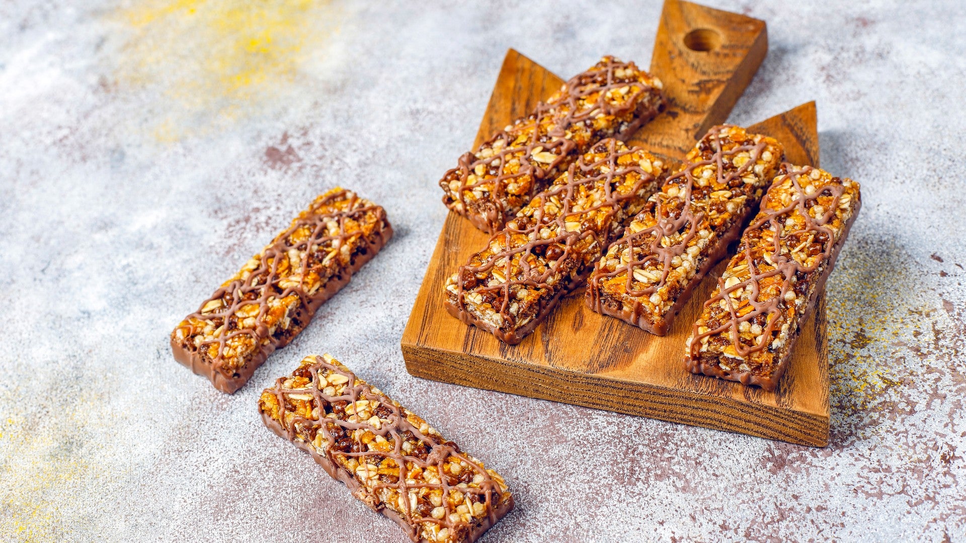 No-Bake Chocolate Protein Bars