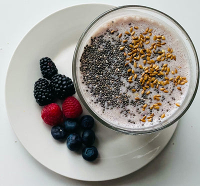 Cherry Chocolate Chia Bolt Protein Pudding