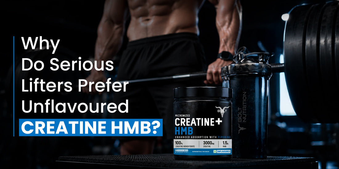 why do serious lifters prefer unflavoured creatine HMB