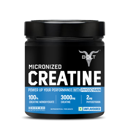 Unflavoured-micronized creatine 