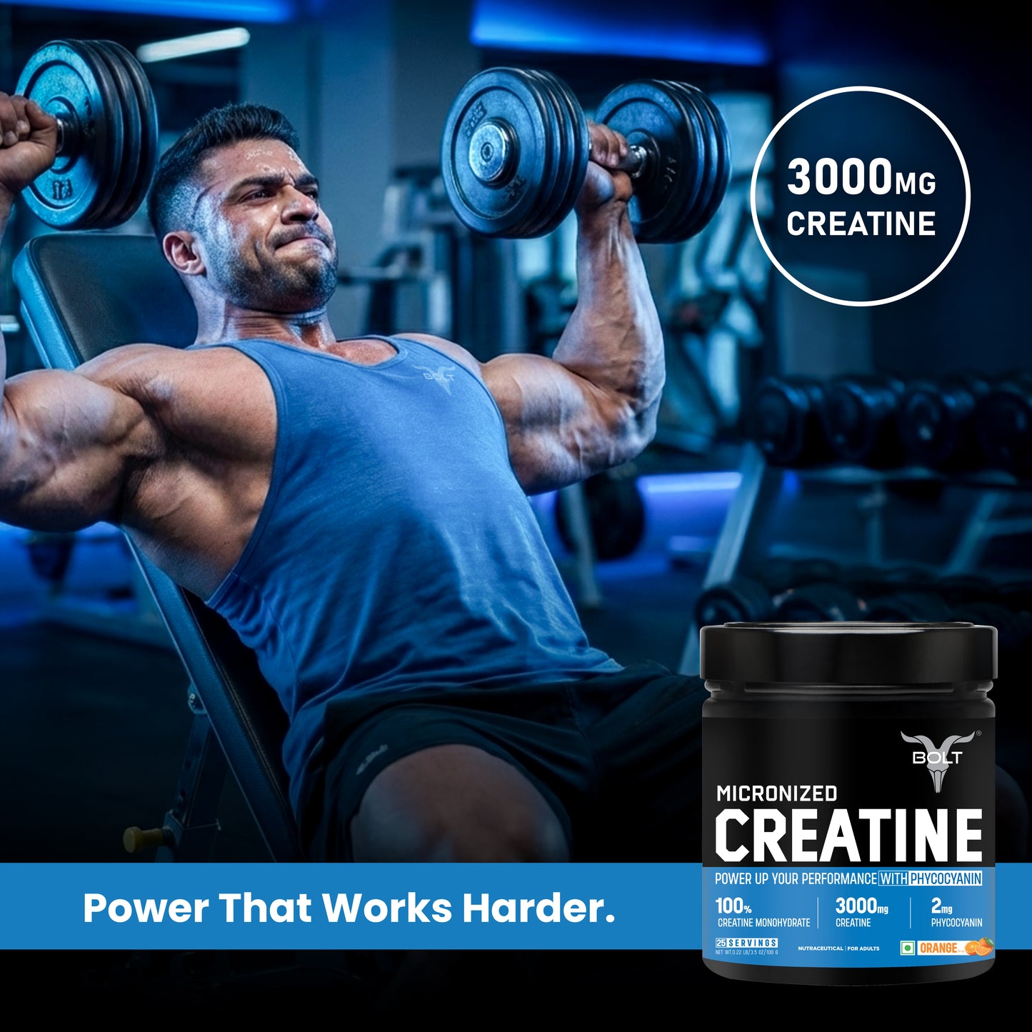 Orange, best creatine supplement