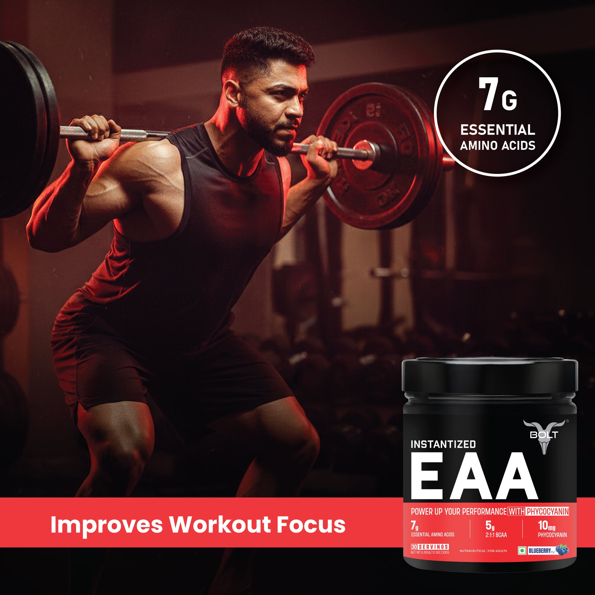 Blueberry -Bolt EAA supplement 